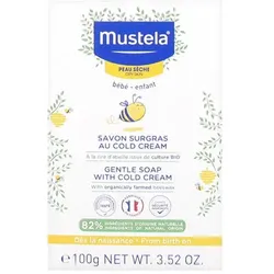 Mustela Gentle Bath Soap  With Cold Cream  100g