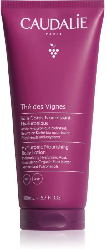 Caudalie Thé Des Vignes Hyaluronic Nourishing Body Lotion lait corporel nourrissant à l'acide hyaluronique 200 ml
