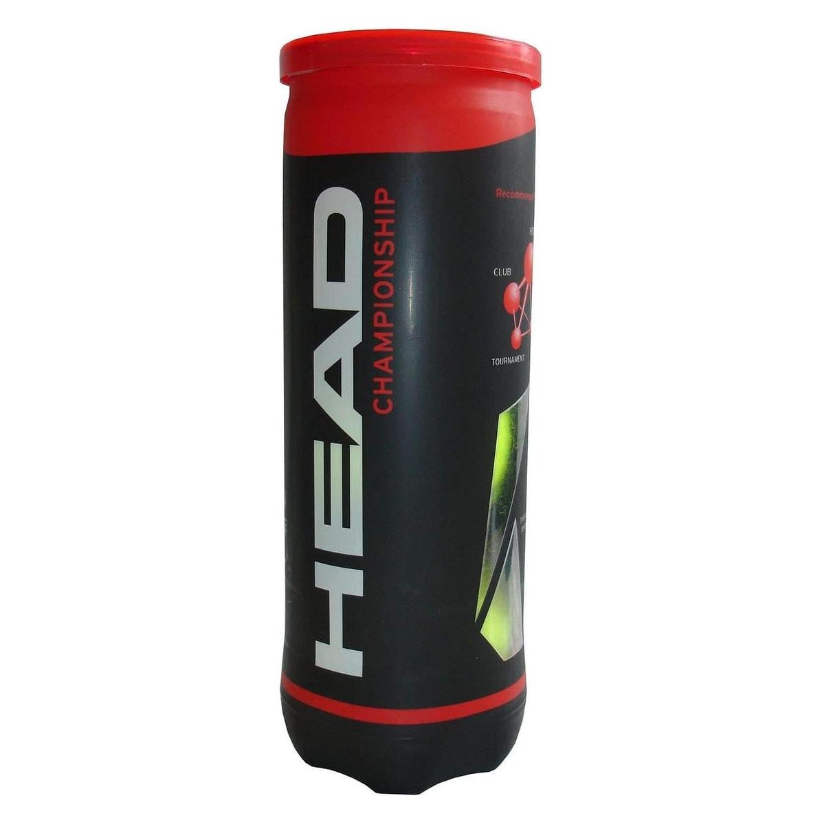Acra Tenisový míček Head Championship / 3 ks / plastová dóza (g7778)