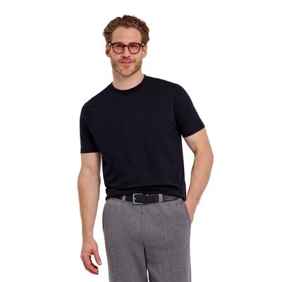 T-Shirt FALKE "Lyocell Balance", Herren, Gr. 3XL, schwarz (3000), Shirts T-Shirt