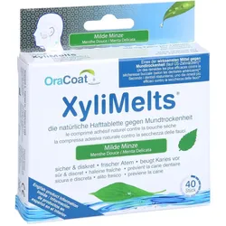 Xylimelts Hafttabletten milde Minze OraCoat