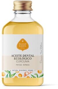 Eliah Sahil Colutório Óleo Dentário Biológico Cúrcuma 100 ml