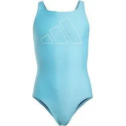 ADIDAS Kinder Badeanzug Performance Big Bars Kids, Größe 164 in Türkis Türkis
