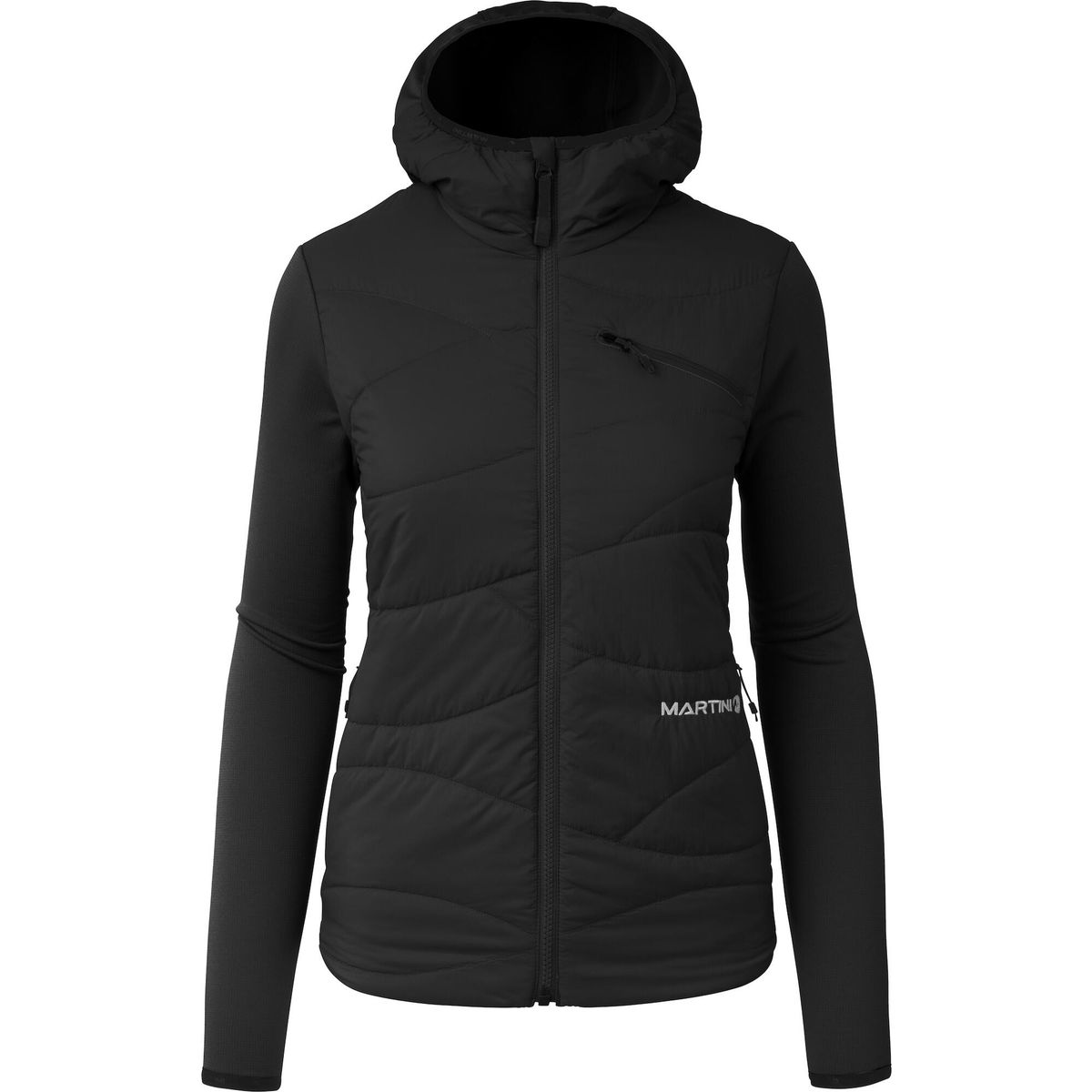 Martini Alpmate IN Hybrid Hooded Jacket W black/black (110/110) XL JV7RC0575B-110/110-XL