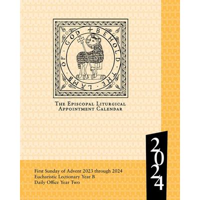 2024 Episcopal Liturgical Appointment Calendar, Taschenbuch von , Church Publishing, 978-1-64065-615-4