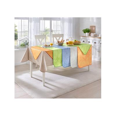 Tischdecke Gr. 5, blau (hellblau), B:140cm L:190cm, Tischdecken, Tischdecke