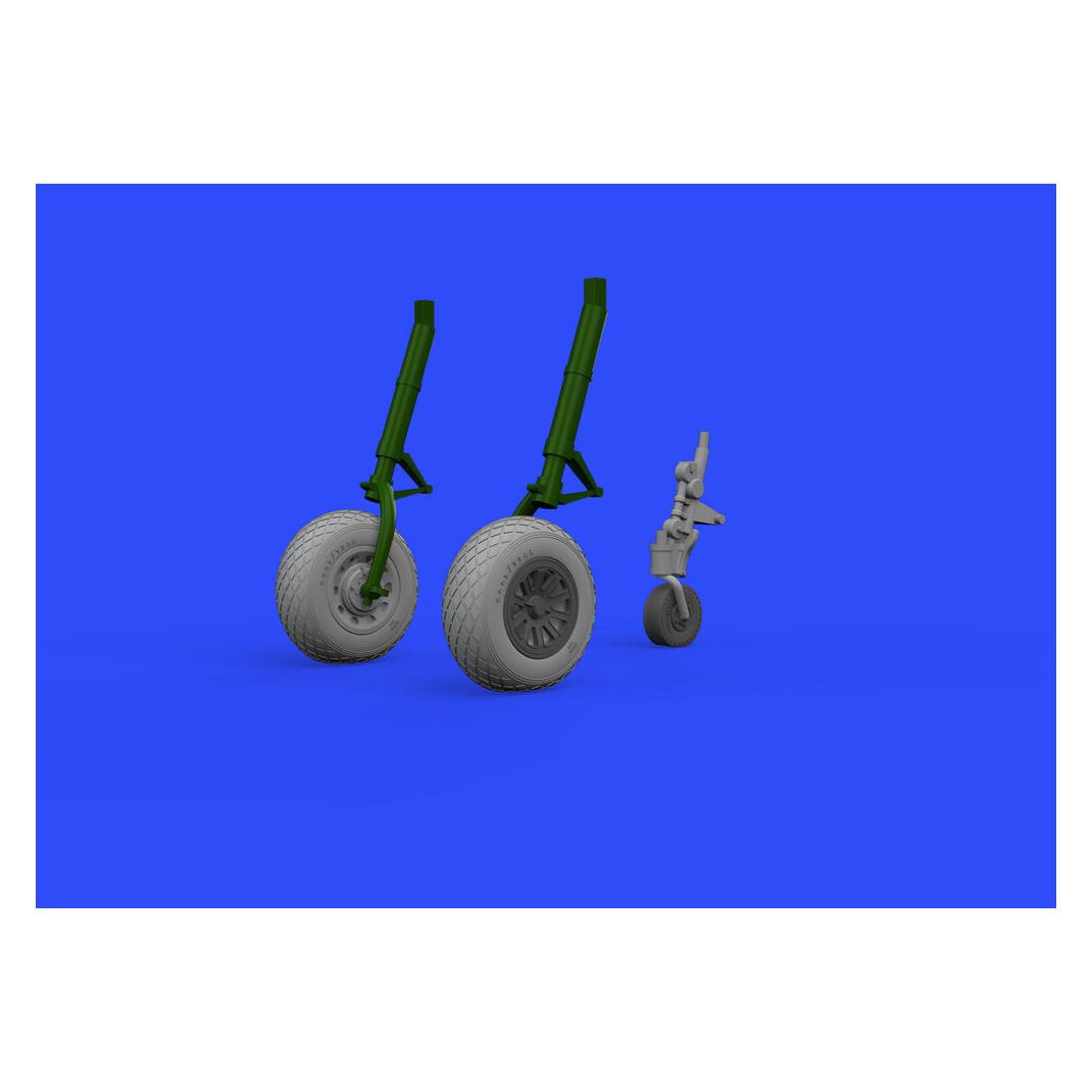 Eduard P-51D wheels for Airfix (648335)
