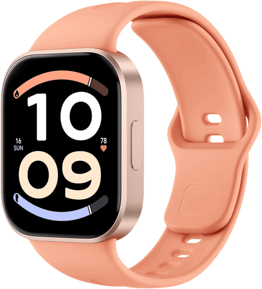 Smartwatch - Xiaomi REDMI Watch 6 Active, Pantalla AMOLED 1.85", Correa TPU, IP68, Bluetooth, Hasta 18 días de Autonomía, Naranja