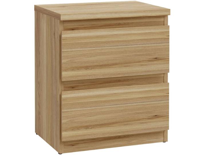 Kommode FORTE EDMORE , braun (mauvella oak), B:41,8cm H:49,3cm T:32,2cm, Sideboards, Kommode, Kommode, Breite ca. 42 cm