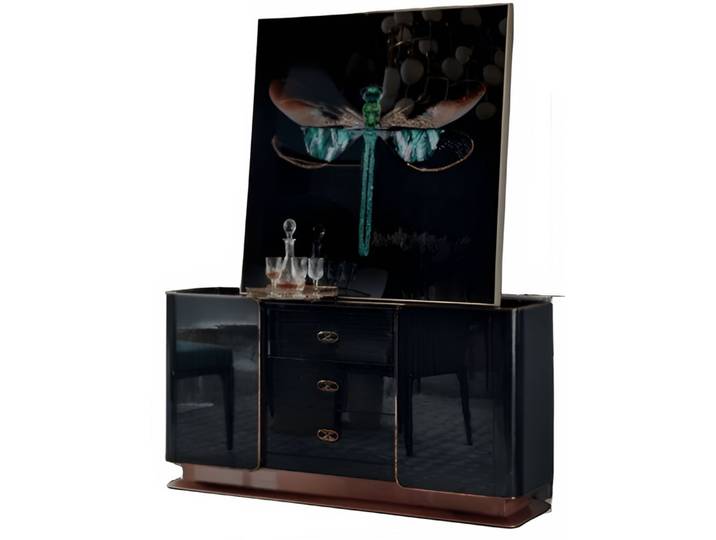 Xlmoebel Kombikommode Echtholz Sideboard mit modernem Design und viel Stauraum (Kombikommode, Kombikommode), Hergestellt in Europa