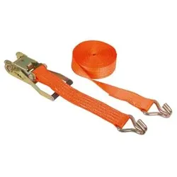 Kerbl Ratschenzurrgurt 2tlg. orange, 8m, 50mm