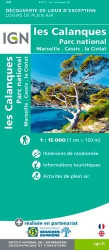 Collectif - Les Calanques de Marseille à Cassis 1:15 000: Freizeitkarte - Preis vom 10.10.2026 11:48:34 h