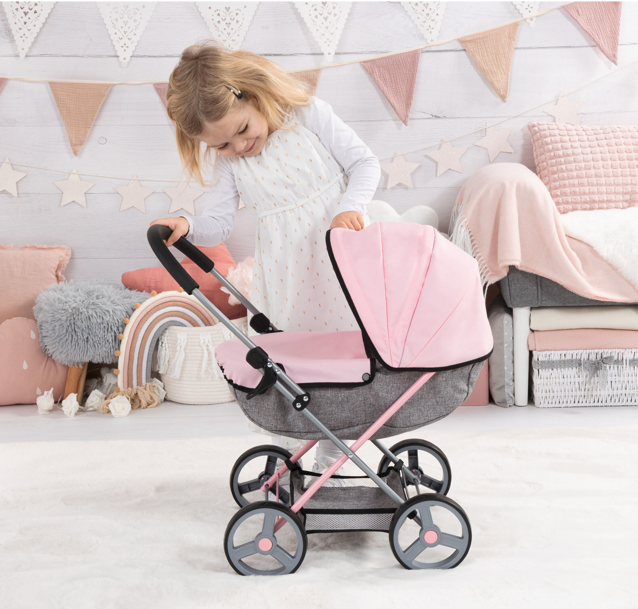Bayer DESIGN Puppenwagen »SMARTY« / Zubehörset