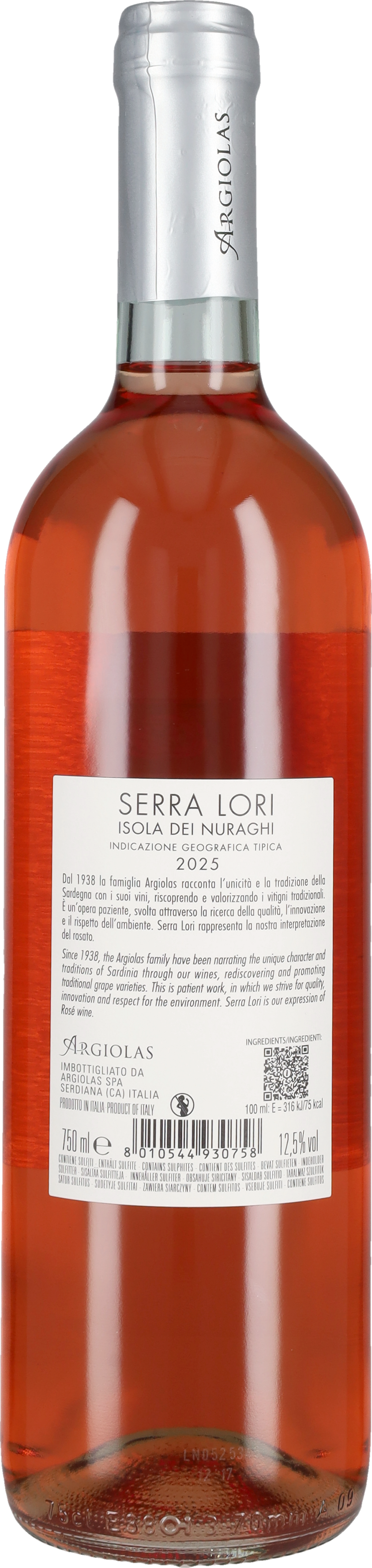 Rosato 'Serra Lori' Argiolas 2025
