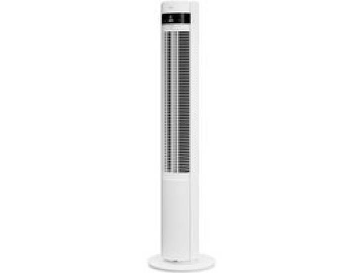 Duux Elevate – Ventilateur Colonne Silencieux avec Ioniseur – 12 Vitesses & Mode Nuit Intelligent – Blanc