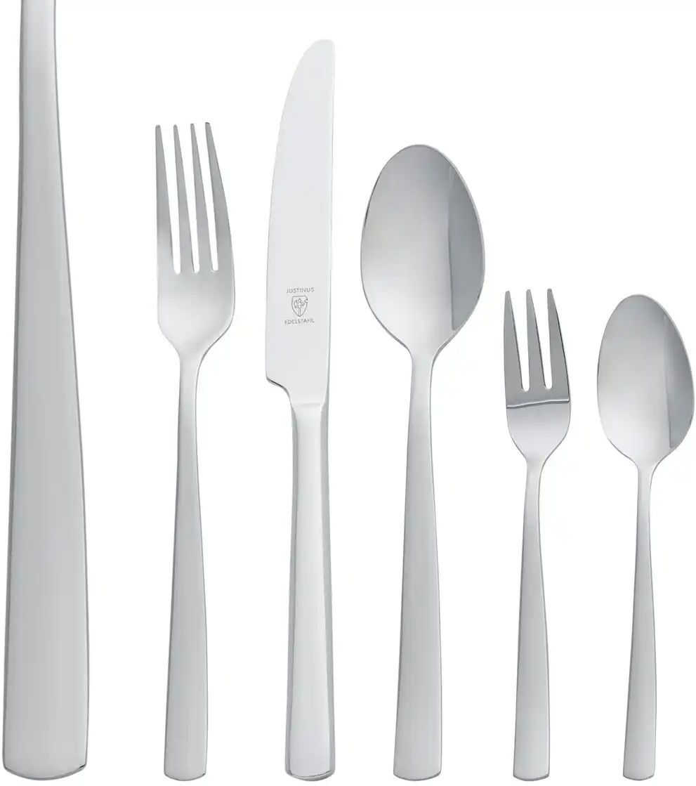Justinus Besteckset  Vito ¦ silber ¦ Edelstahl