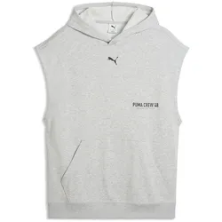 PUMA Graphics French Terry kurzarm Hoodie Herren 04 - light gray heather XL