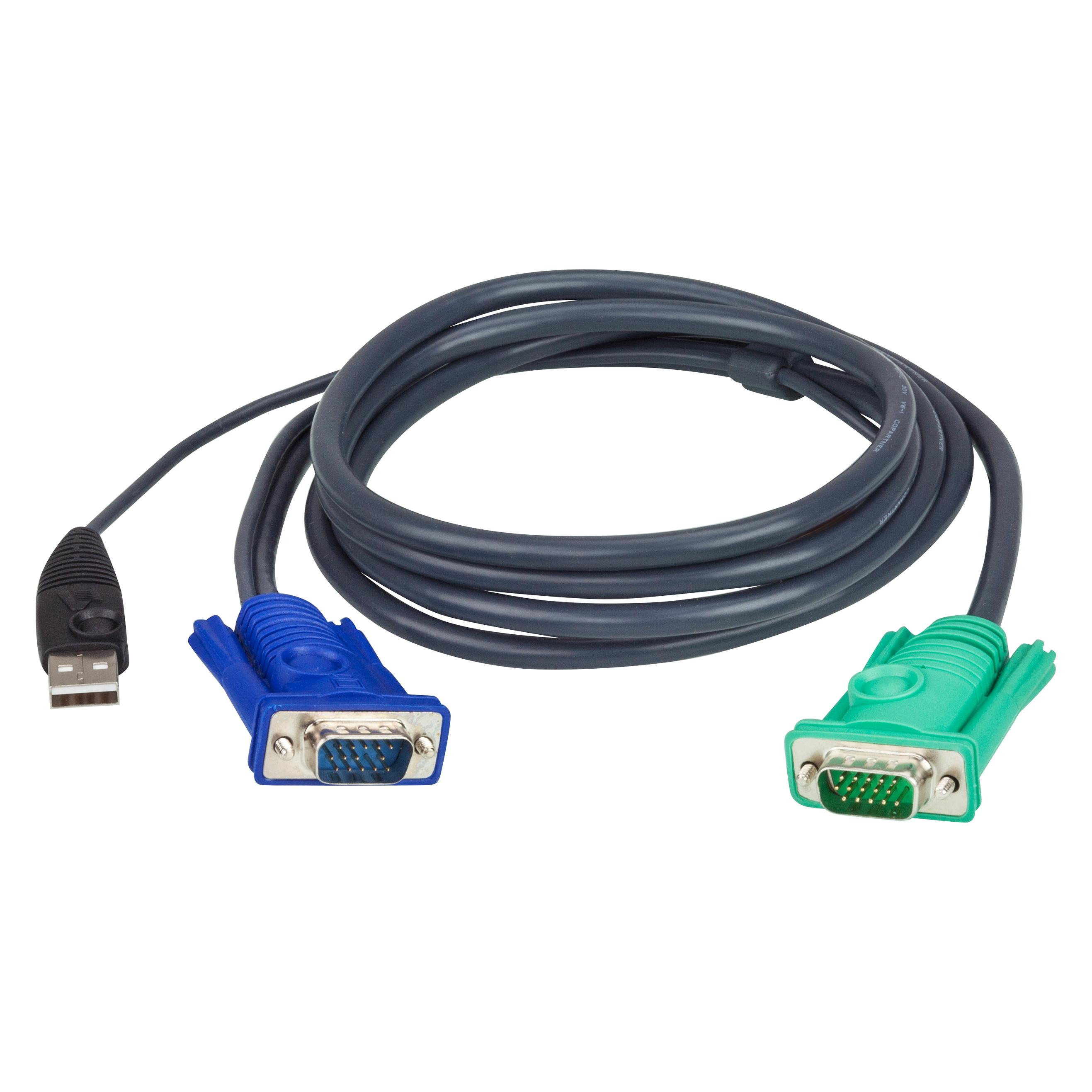 Aten 2L-5205U KVM-Kabel USB, 5,0m (2L-5205U)
