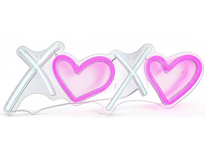 Tischlampe LED mehrfarbig XOXO 15cm 6W