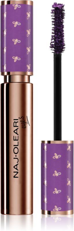 Naj Oleari Click on Me Extra Volume Mascara volumising mascara shade 04 Magnetic Purple 12 ml
