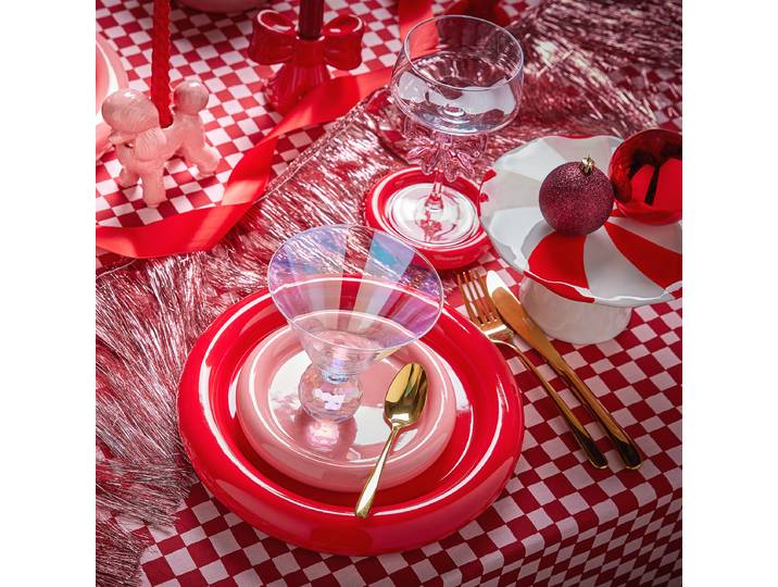 Cocktailglas 4er-Set 12 x 11 x 12cm Durchsichtig/Durchsichtig