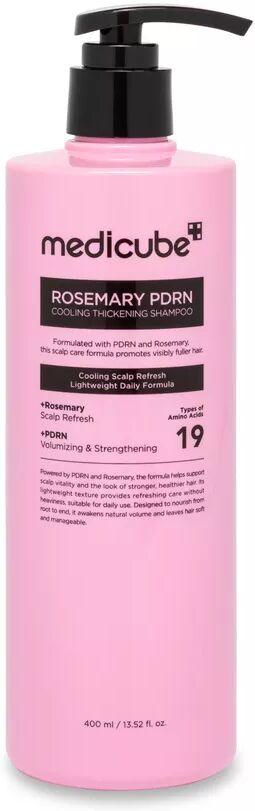 Medicube - Rosemary PDRN Cooling Thickening Shampoo, 400 ml, Multicolor