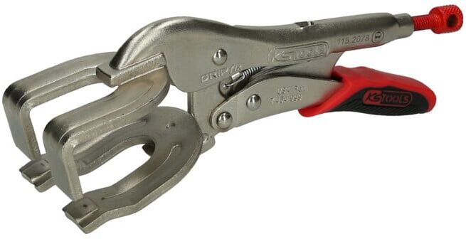 Pince étau à souder avec système d‘ouverture / fermeture facile, 45mm, L=220mm ; KS Tools (115.2078)
