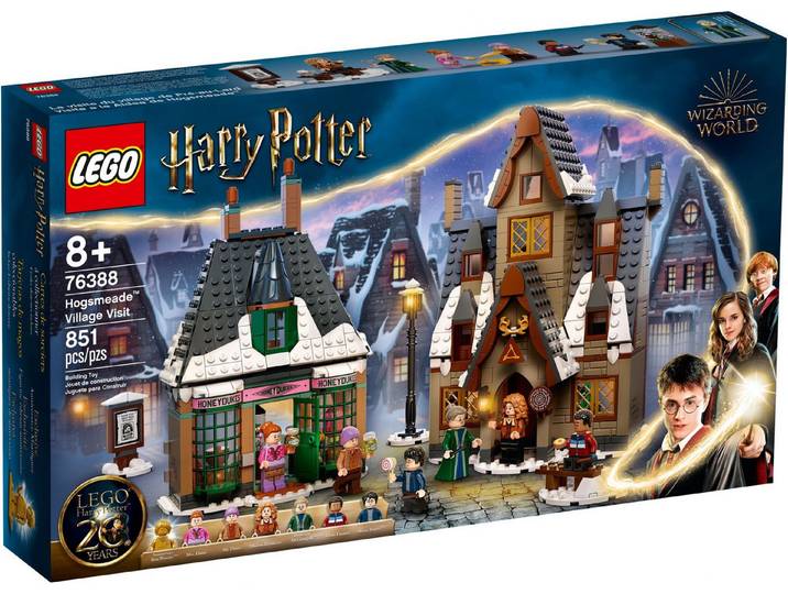 LEGO® LEGO® Harry Potter 76388 Besuch in Hogsmeade™ Konstruktionsspielsteine, (851 St)