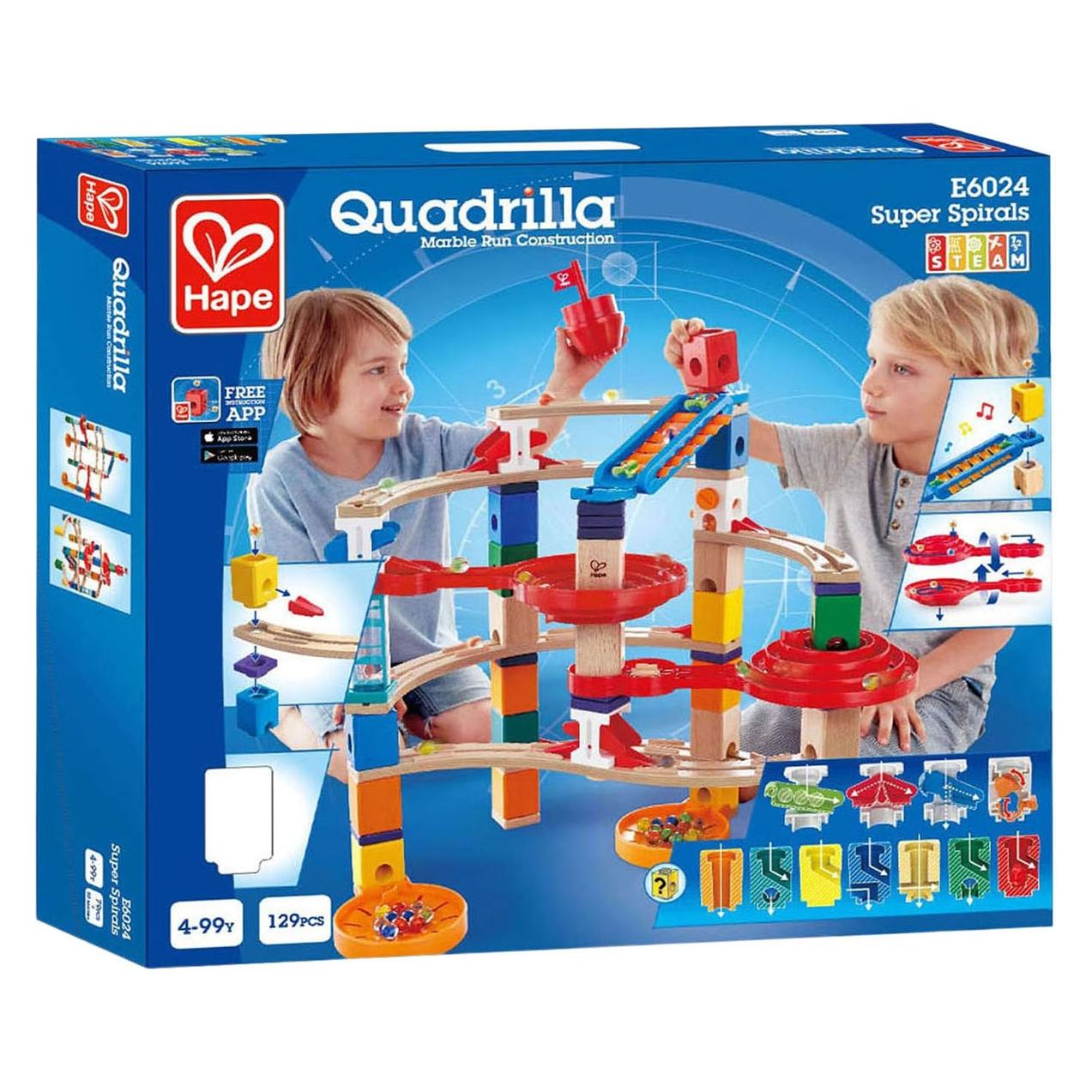 Hape Quadrilla Super Spiralburg (E6024)