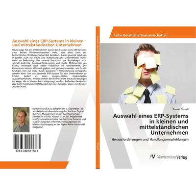 Auswahl eines ERP-Systems in kleinen und mittelständischen Unternehmen, Taschenbuch von Roman Strauss, AV Akademikerverlag, 978-3-330-51178-1