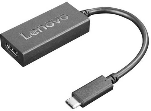 Lenovo USB-C / HDMI Adapter [1x USB-C Stecker - 1x HDMI-Buchse] Schwarz 0.15m