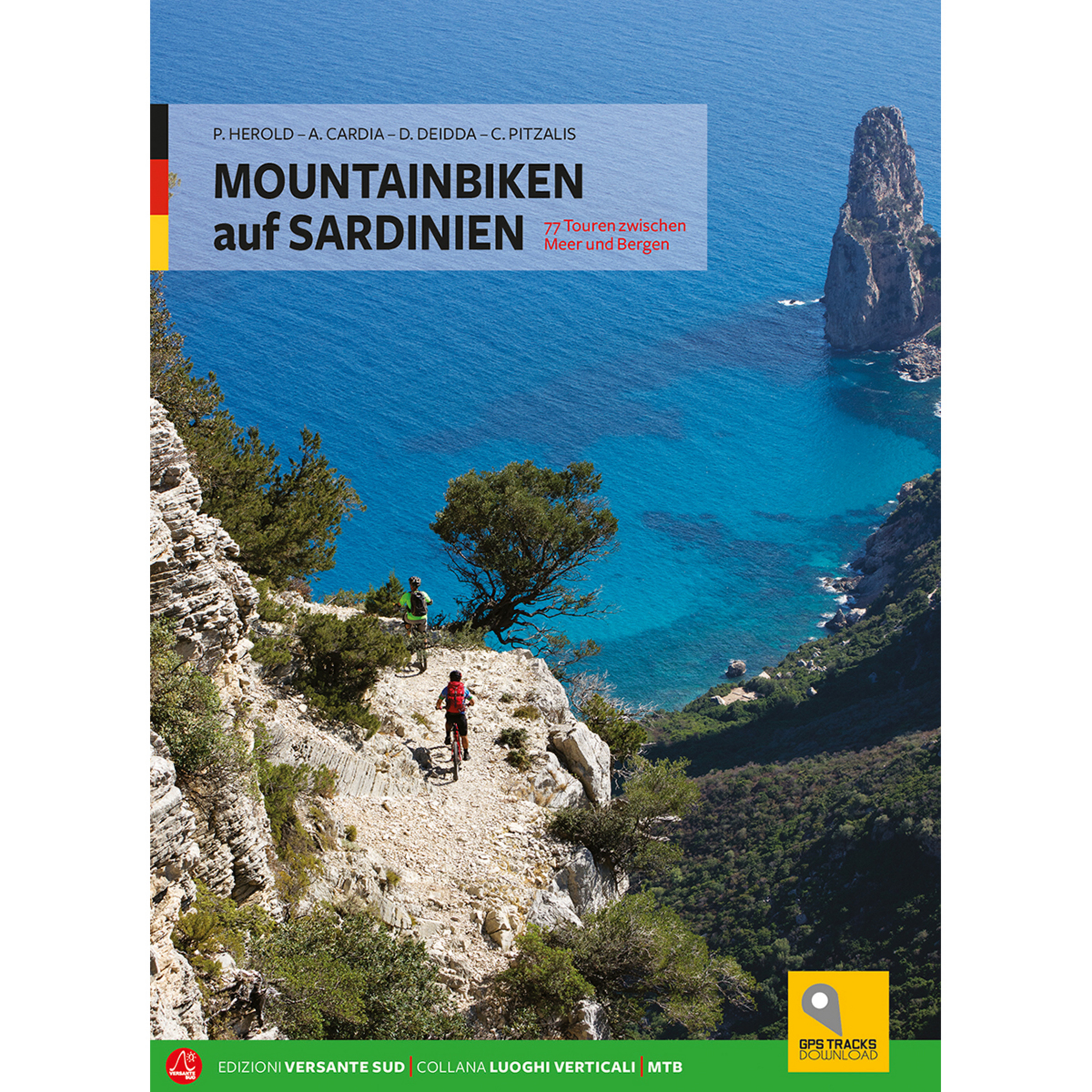 Versante Sud Mountainbiken auf Sardinien MTB-Führer blau