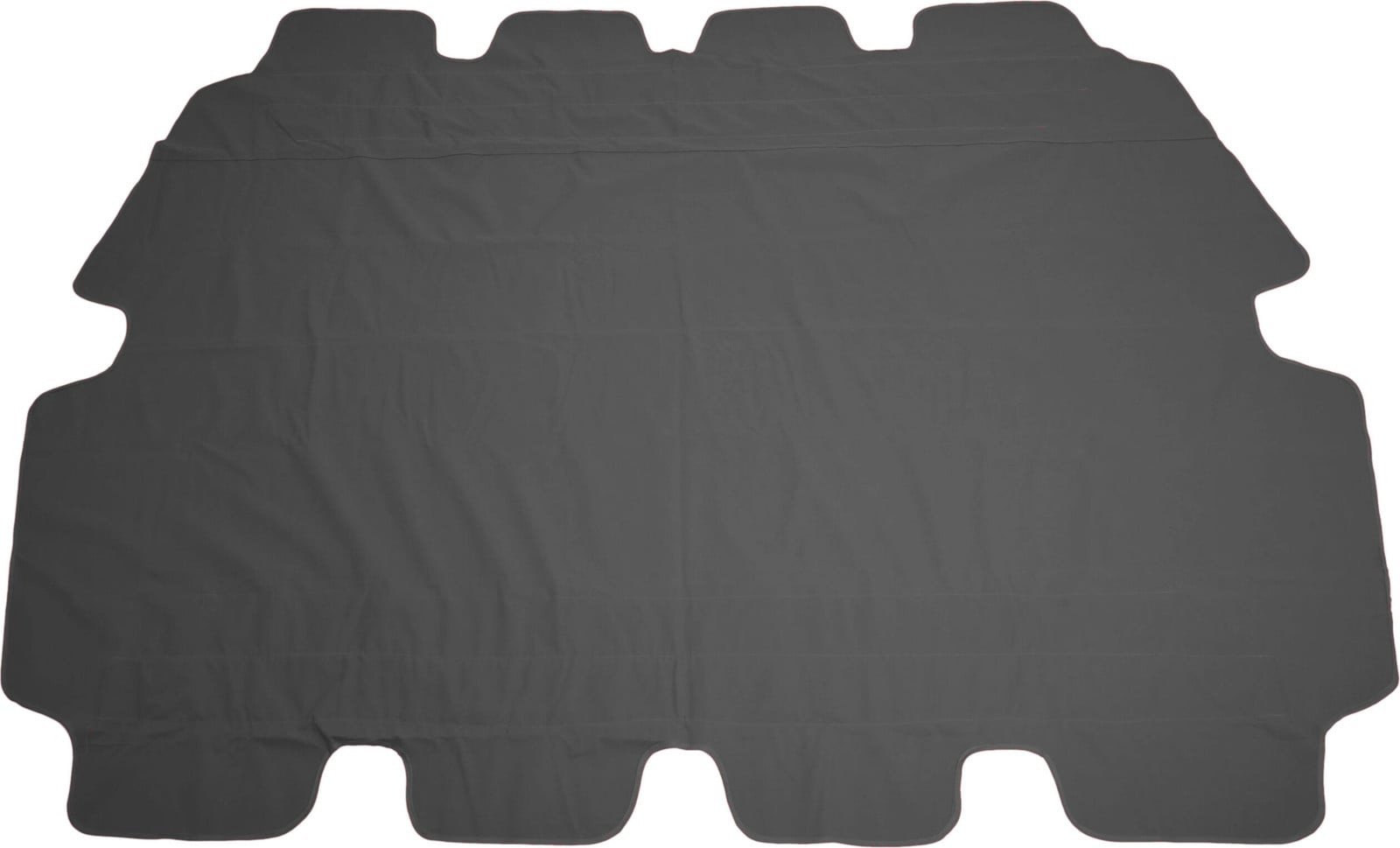 Spetebo Vervangend dak voor Hollywoodschommel, waterdicht, PVC-coating, grijs