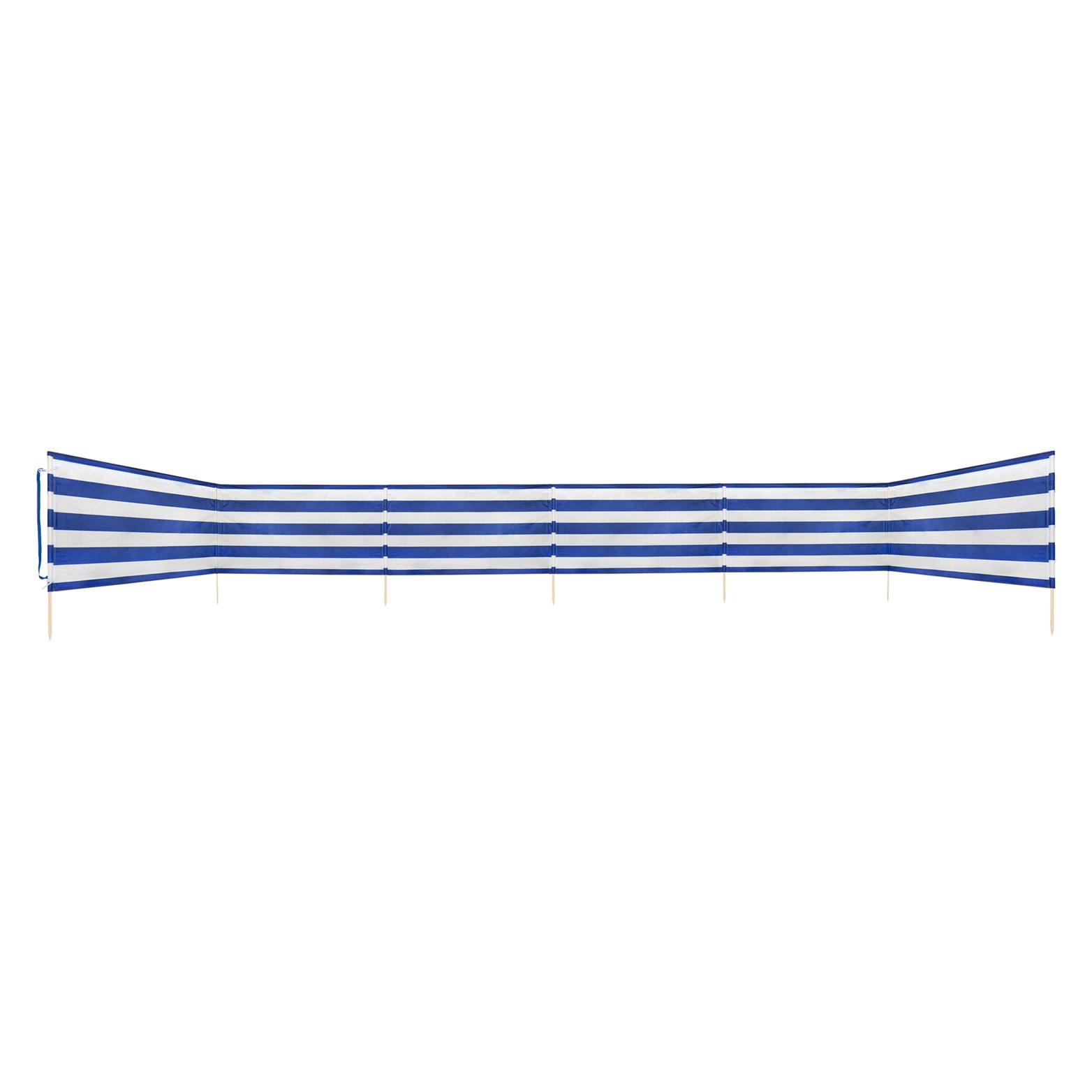 Idena Windschutz 800x80cm blau weiss (50058)