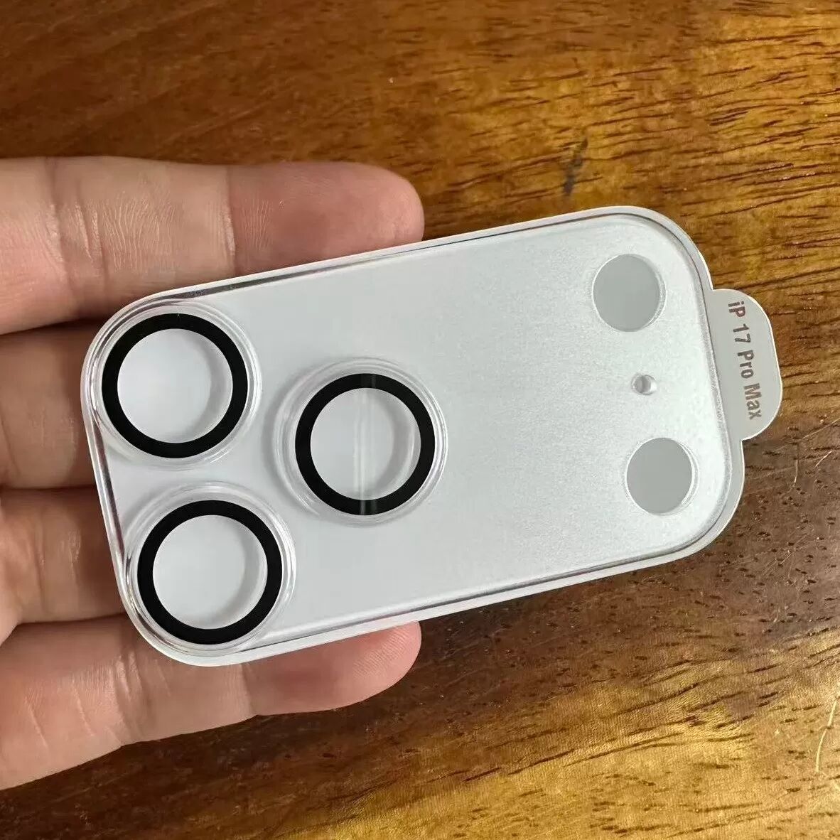 INF Matte, transparente einteilige Kameralinsenschutzfolie kompatibel mit iPhone 17 Air - Gehärtetes Glas