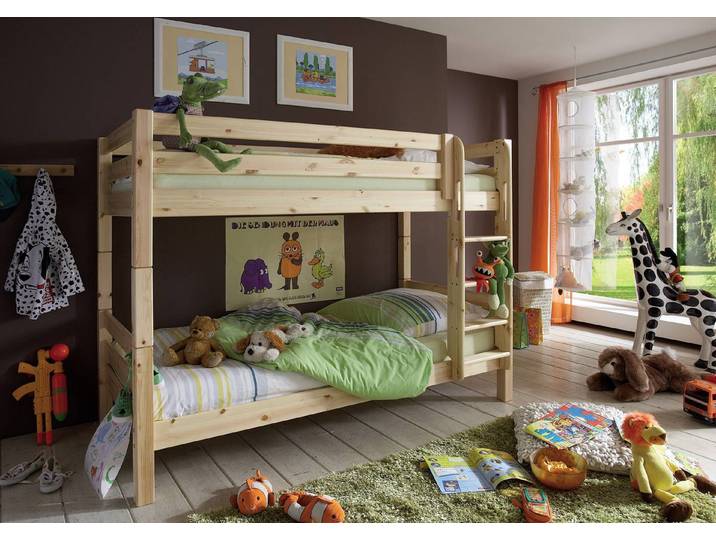 Etagenbett SIMON in Kiefer massiv – 3%-Vorkasse-Rabatt