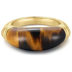 ANIA HAIE - RING - TIGER EYE STATEMENT - gold