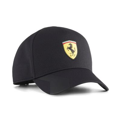 Flex Cap PUMA "Scuderia Ferrari Baseballcap Erwachsene", Gr. onesize, schwarz, 100% Polyester, unifarben, Caps