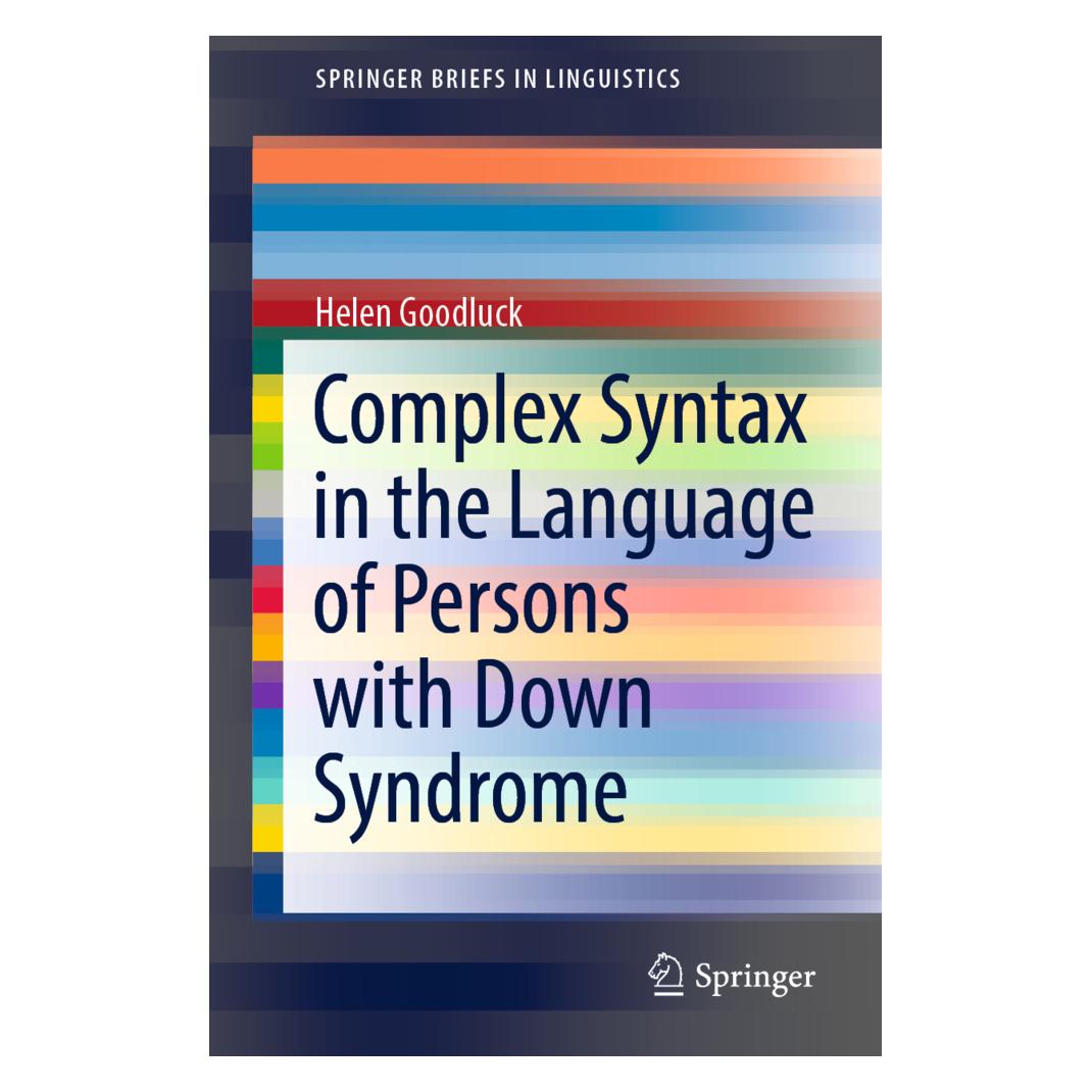 Springer Complex Syntax in the Language of Persons with Down Syndrome (Englisch, Softcover, Helen Goodluck) (56232596)