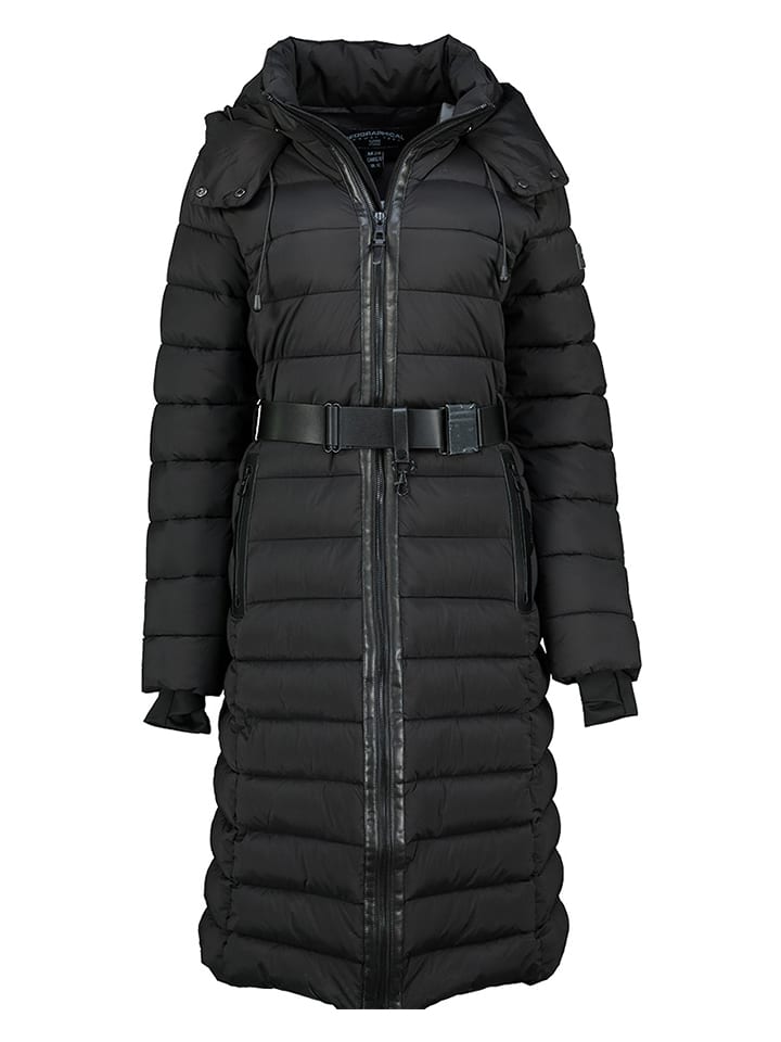 Geographical Norway Steppmantel "Eleonor" in Schwarz - L