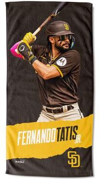 MLB Player San Diego Padres Fernando Tatis Jr. Printed Beach Towel - 30x60