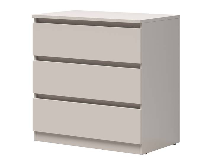 Commode - Hauteur 76 cm 75cm Beige/Cachemire