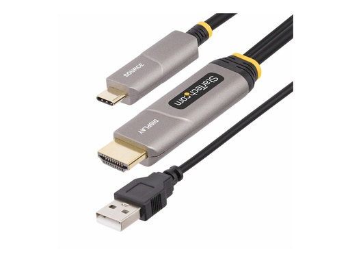 StarTech.com Startech 15,2m USB-C auf HDMI Aktives optisches Kabel (AOC) (146B-USBC-HDMI4K-AOC)