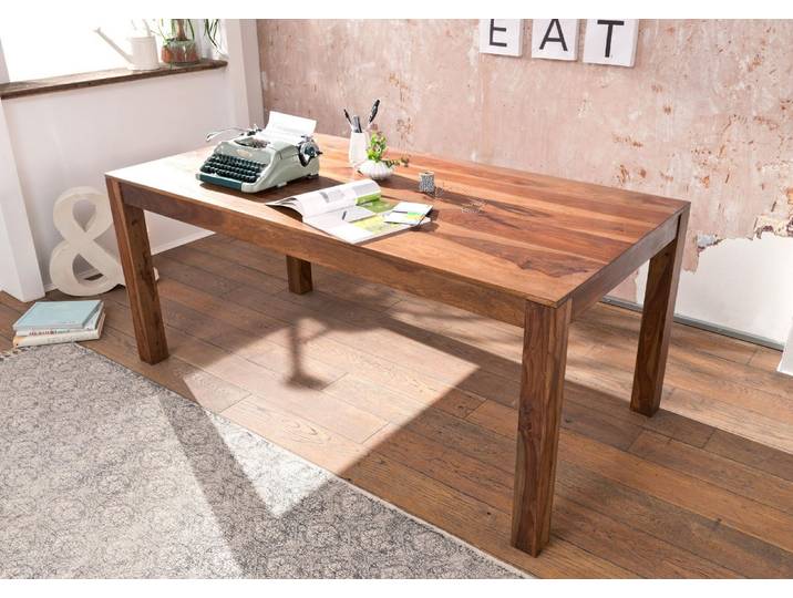 Esstisch Sheesham 200x100x76 noble unique lackiert SYDNEY #128