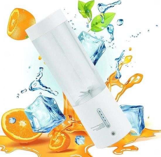 Impact Life Draagbare USB Type-C Oplaadbare Persoonlijke Blender 450ml - Mini Juicer Mixer met 6 Bladen