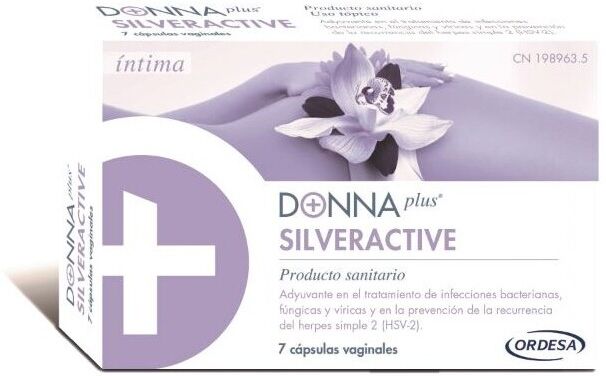 Donnaplus Intimate Flora Silveractive 7 Vaginal Capsules