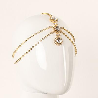 Samba Accessoires Elegantes Funkeln Strass Stirn Schmuckl Performance Kostüm