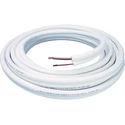 Kupferdoppelrohr 6x1/12x1 mm mit Wärmedämmung Ring 20 m