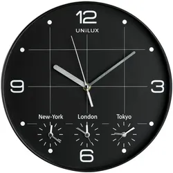 unilux Wanduhr »ON TIME« Ø 30 cm weiß, 30 cm