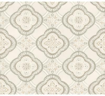 York Wallcoverings Garden Trellis Hazel Wallpaper